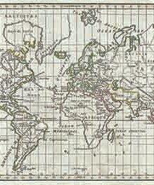 1784 vaugondy map of the world on mercator projection   geographicus   world vaugondy 1784