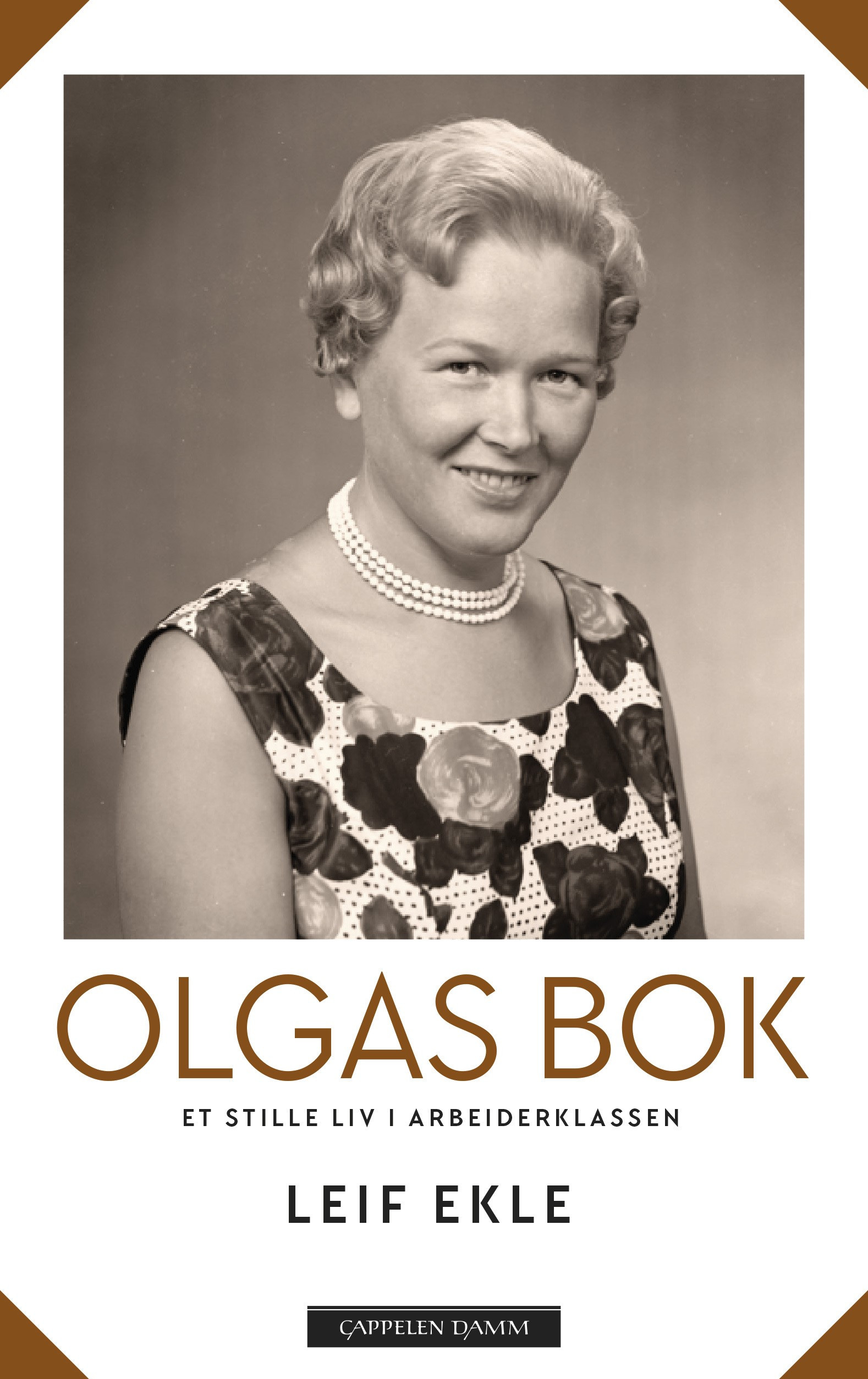 Omslag til 'Olgas bok' av Leif Ekle