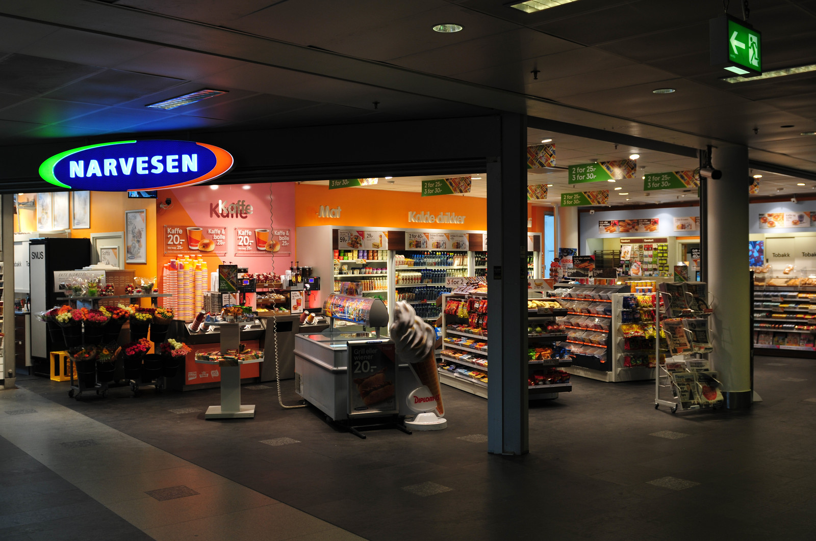 En Narvesen-kiosk