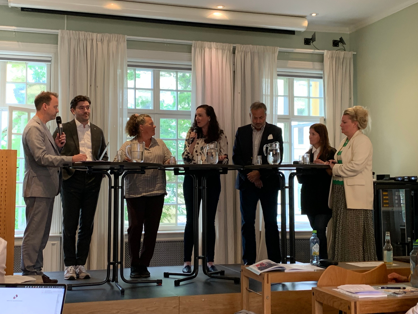 Bilde fra debatten