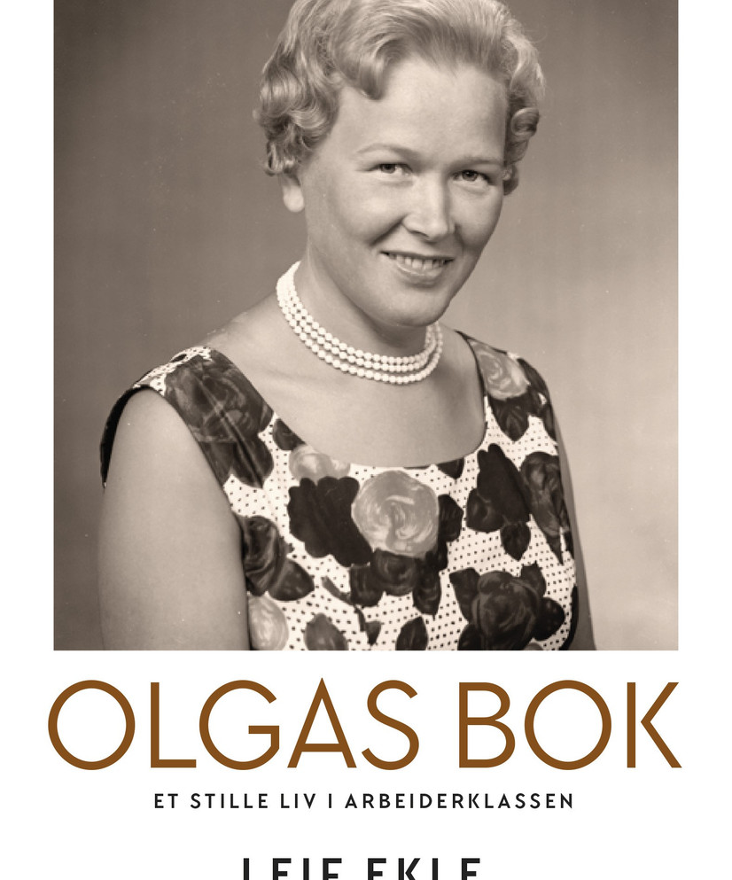 Omslag til 'Olgas bok' av Leif Ekle