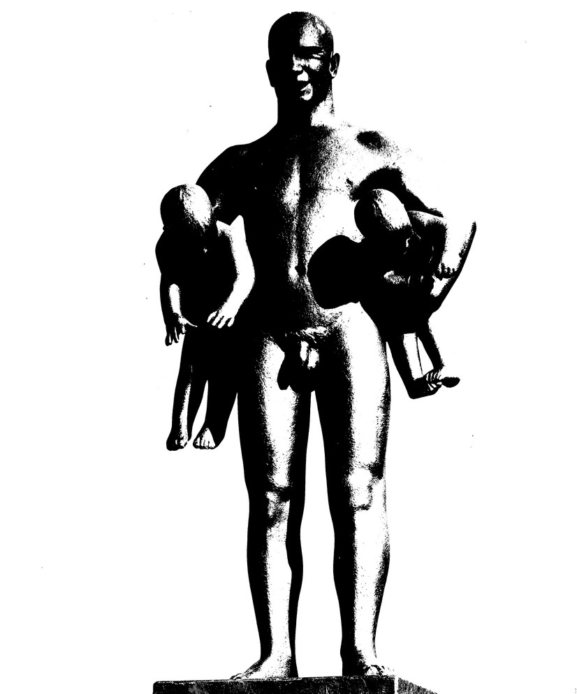 Gustav Vigeland, statue. FOTO: DIGITALT MUSEUM