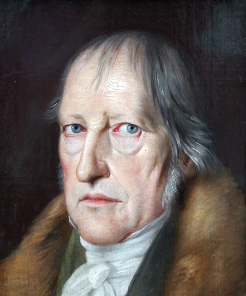 Maleri av Hegel